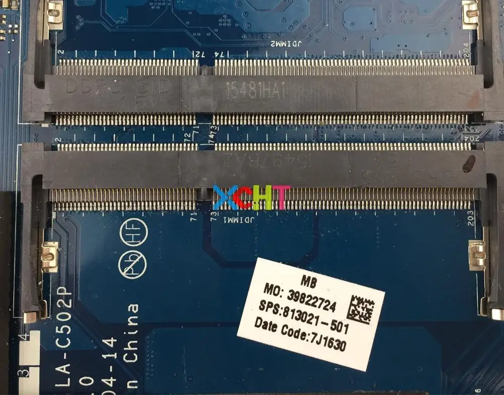 813021-501 813021-001 813021-601 UMA FX-8800P ACW51 LA-C502P ل HP الحسد دفتر 15-آه 15Z-AH000 M6-P اللوحة المحمول اختبارها