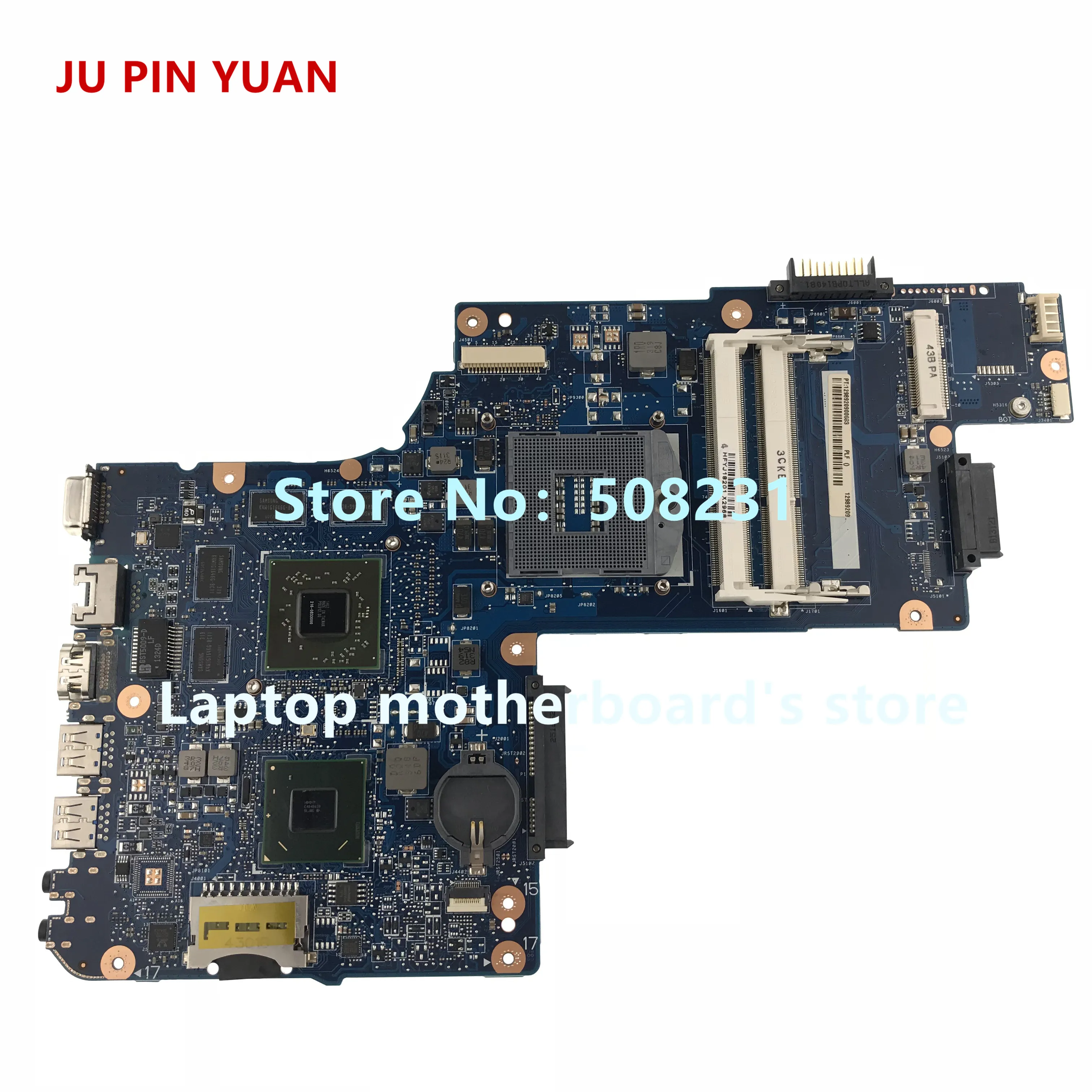 

JU PIN YUAN H000050770 For Toshiba Satellite L850 C850 C855 Laptop Motherboard All functions fully Tested