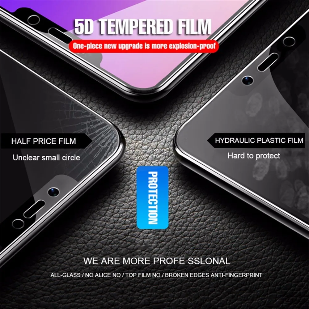 5D закаленное стекло для Xiaomi Redmi Note 4X 5 6 Pro защита экрана 5A 6A защитная пленка