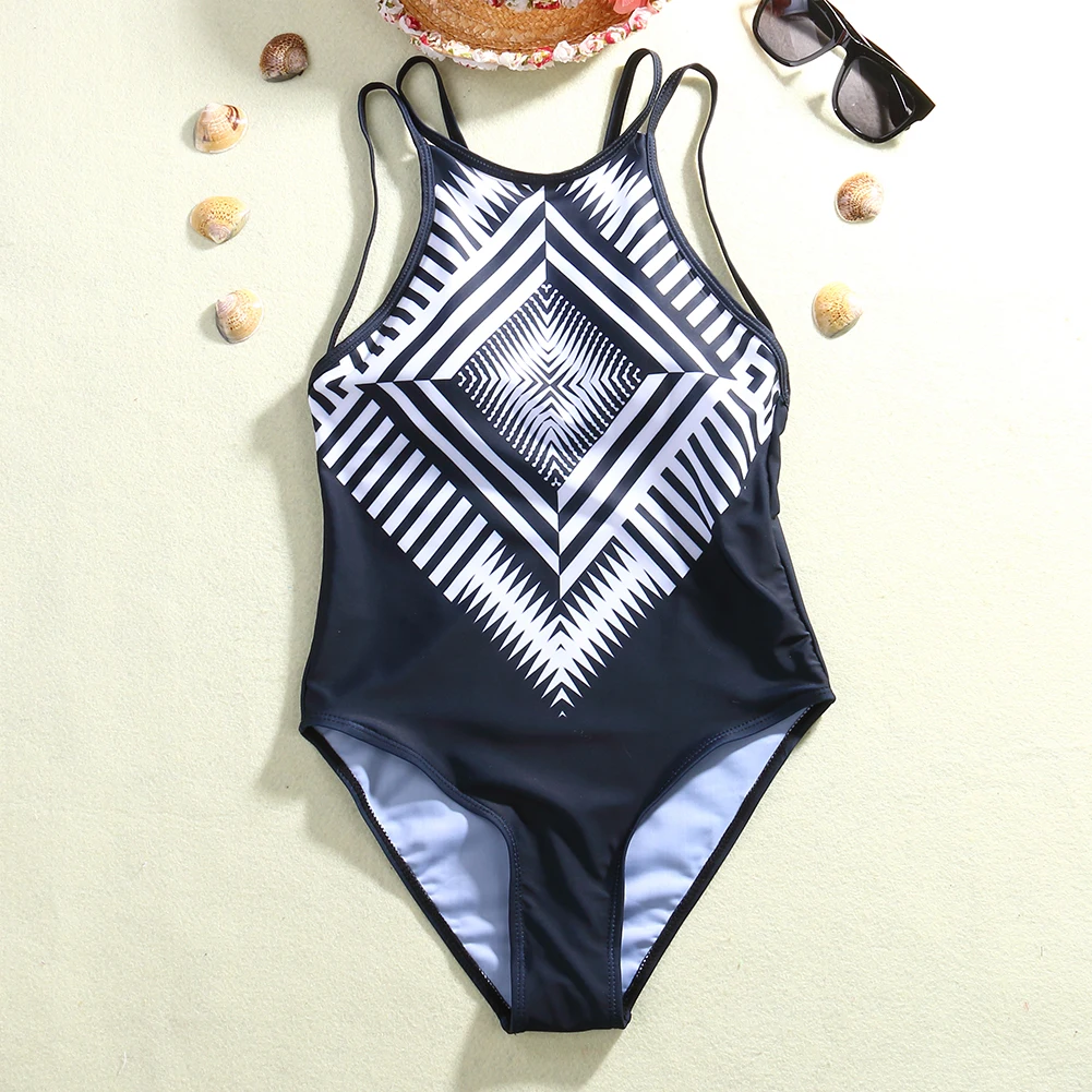 

US Women One Piece Monokini Swimsuit Swimwear Beachwear Push Up Bathing Suit