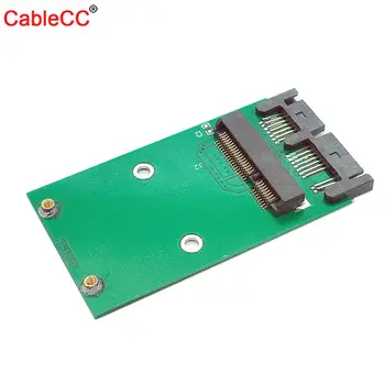 

Zihan Mini PCI-e PCIe mSATA 3x5cm SSD to 1.8 Micro SATA Adapter converter card