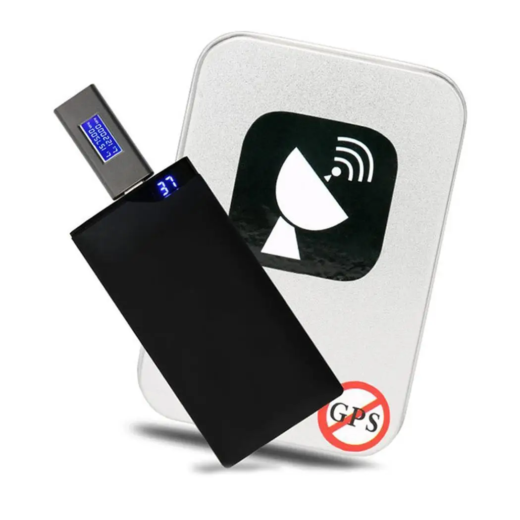 

Car Vehicle GPS Signal Blocker Jammer GPS-L1: 1570-1580MHZ; GPS-L2: 1200-1273.0MHZ Anti Tracking Device 5-20m