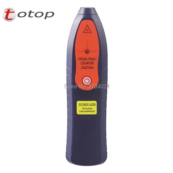 

Mini Type 10mW Optical Fiber Cable Tester, 10MW Fiber Optic Visual Fault Finder 10Km Range Red pen