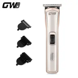 Guowei GW-9756 профессиональный электрический волос, триммер для стрижки волос Перезаряжаемые укладки инструменты для стрижки машина с 4