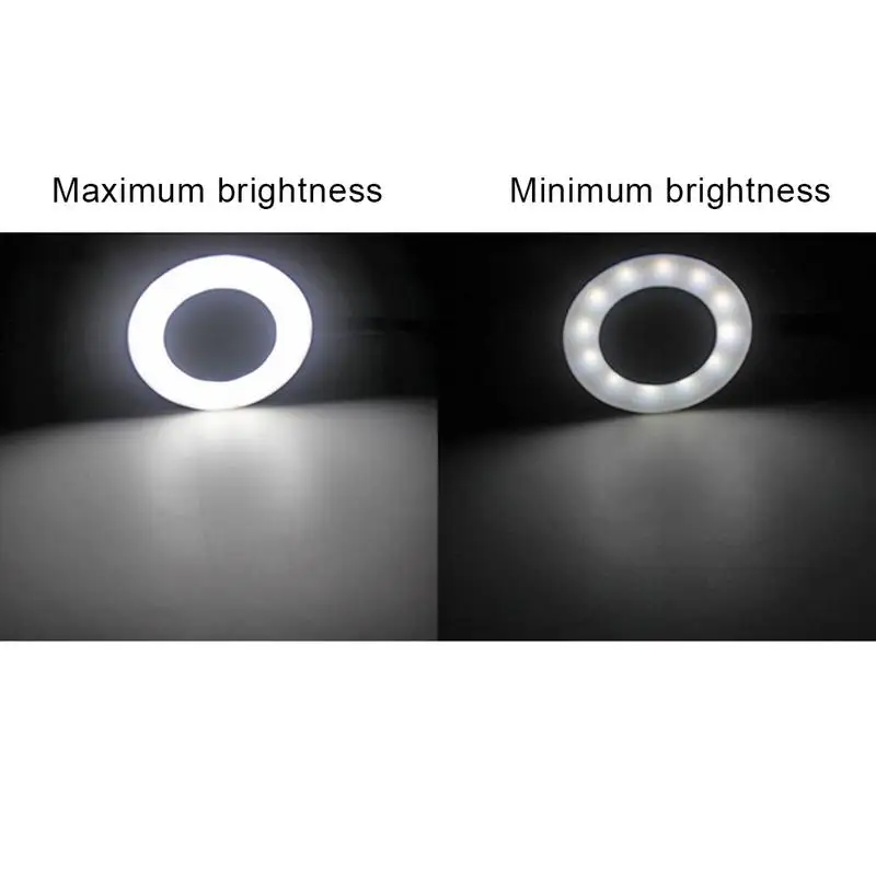  Flexible 3000k 4000k 6000k 10 Levels Dimming LED Book Light USB Clip-on Eye Protection Bedroom Read - 32948654589