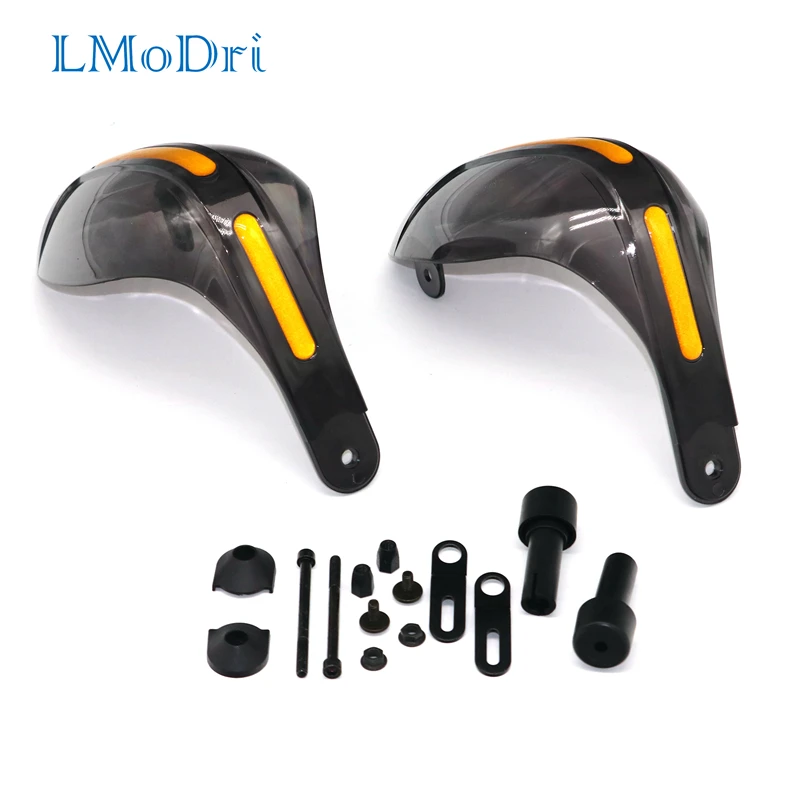 

LMoDri Motorcycle Hand Guards Motorcross Dirt Bike Handguard Scooter Windscreen Driving Falling Hands Protection 7/8" 22mm bar
