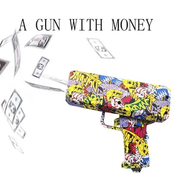 

Car Interior Tool Cash Dispenser Money Sprinkler Decompression Cool Paper Money Toy Clown Style Toy For Child Cheerleading Tool