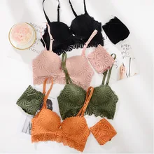 Модный сексуальный комплект с бюстгальтером, женское пуш-ап кружевное белье трусики, тонкие дышащие бюстгальтеры в комплекте, жаккардовое сексуальное нижнее белье