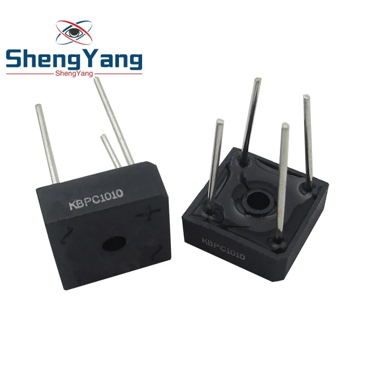 

ShengYang 5pcs/lot Kbpc1010 10a 1000v Diode Bridge Rectifier Kbpc1010 Diy