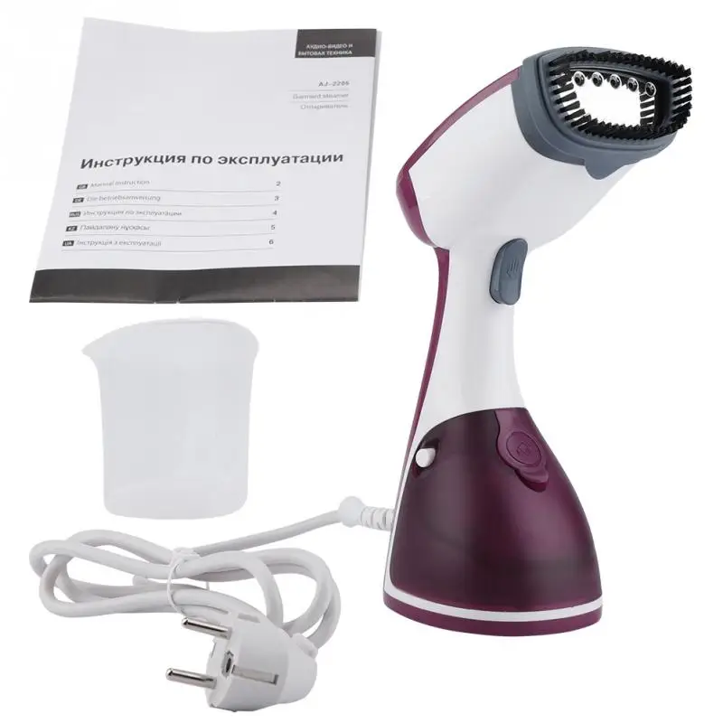 

290ML Household Appliances1200W Travel Handheld Iron Steamer Garment Steam Brush Hand Held for Ironing Clothes