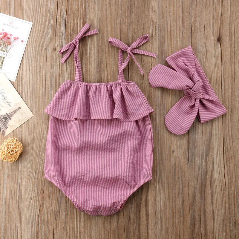 Emmababy/2 шт. для девочек Одежда новорожденных и малышей одежда маленьких боди +