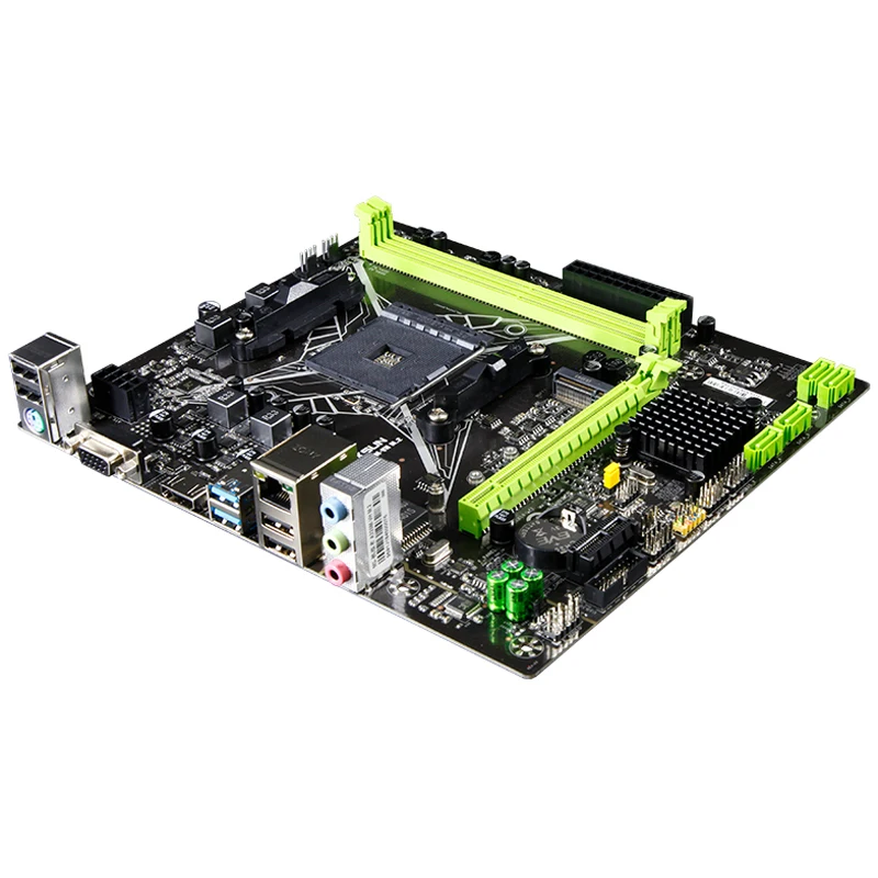 MAXSUN A320M Challenger ВХ Материнские платы AMD M ATX двухканальный DDR4 SATAIII USB3.1 материнская