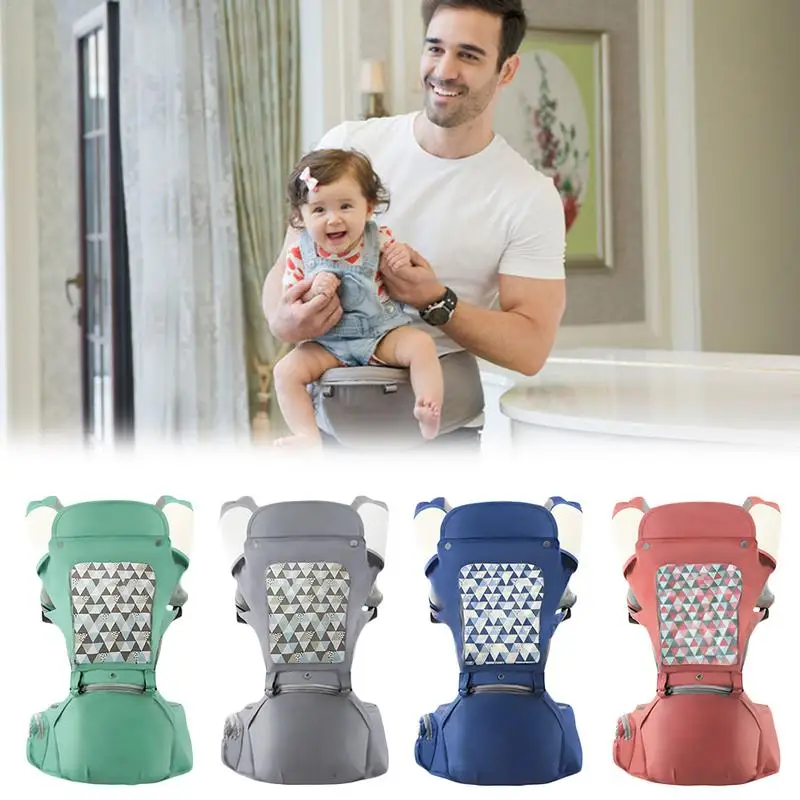 

Ergonomic Baby Breathable Multifunctiona Breathable Kangaroos Backpack Infant Sling Carrier Hip Seat Baby Carrier For All Seat