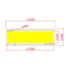 140x50mm LED Panel Light with Dimmer Warm Natural Cold White Dimmable 20W 12V DC COB LED Lamp for Indoor Lighting Car Bulbs DIY 3