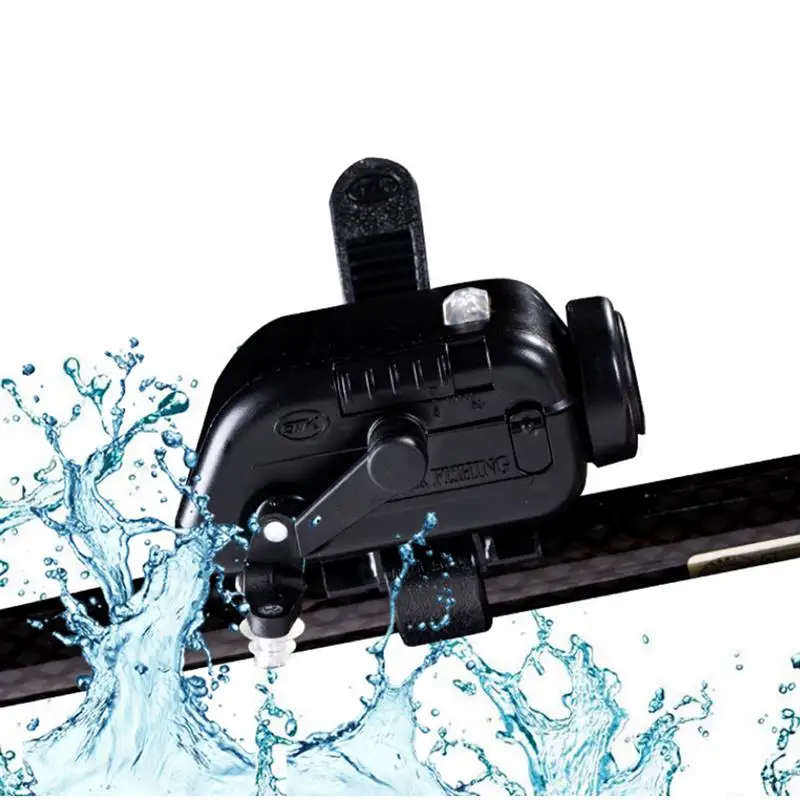 

Electronic Fishing Bait Alarm Sound Light Dual Indicator Fish Rod Alarm Clip Angling Tackle Fishing Tools Accessories