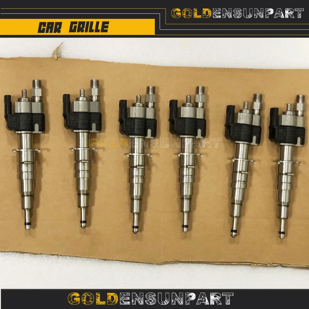 

6pc OEM 13537585261-09 Fuel Injector For BMW N54 135 335 535 550 750 650i 740i X6 OEM Standards Direct Replacement