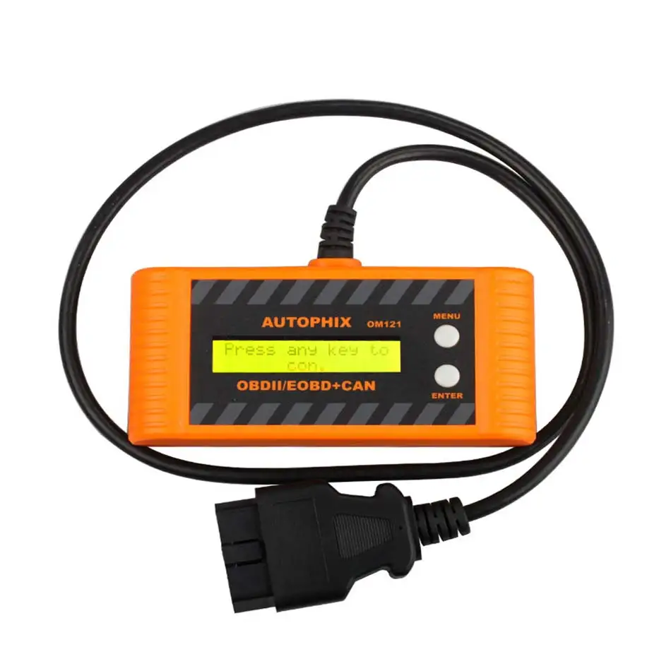 Автомобильный OBD2 автоматический сканер Autophix OM121 EOBD obd 2 obd2 может сканировать