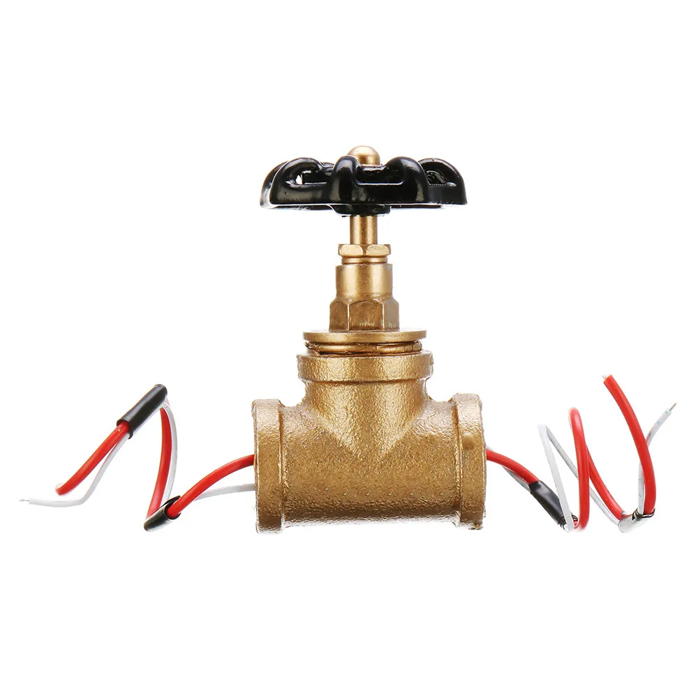  Water Pipe Fixtures Lighting 3/4 Inch Stop Valve Light Switch For Lamp Loft Style Iron Valve Vintag