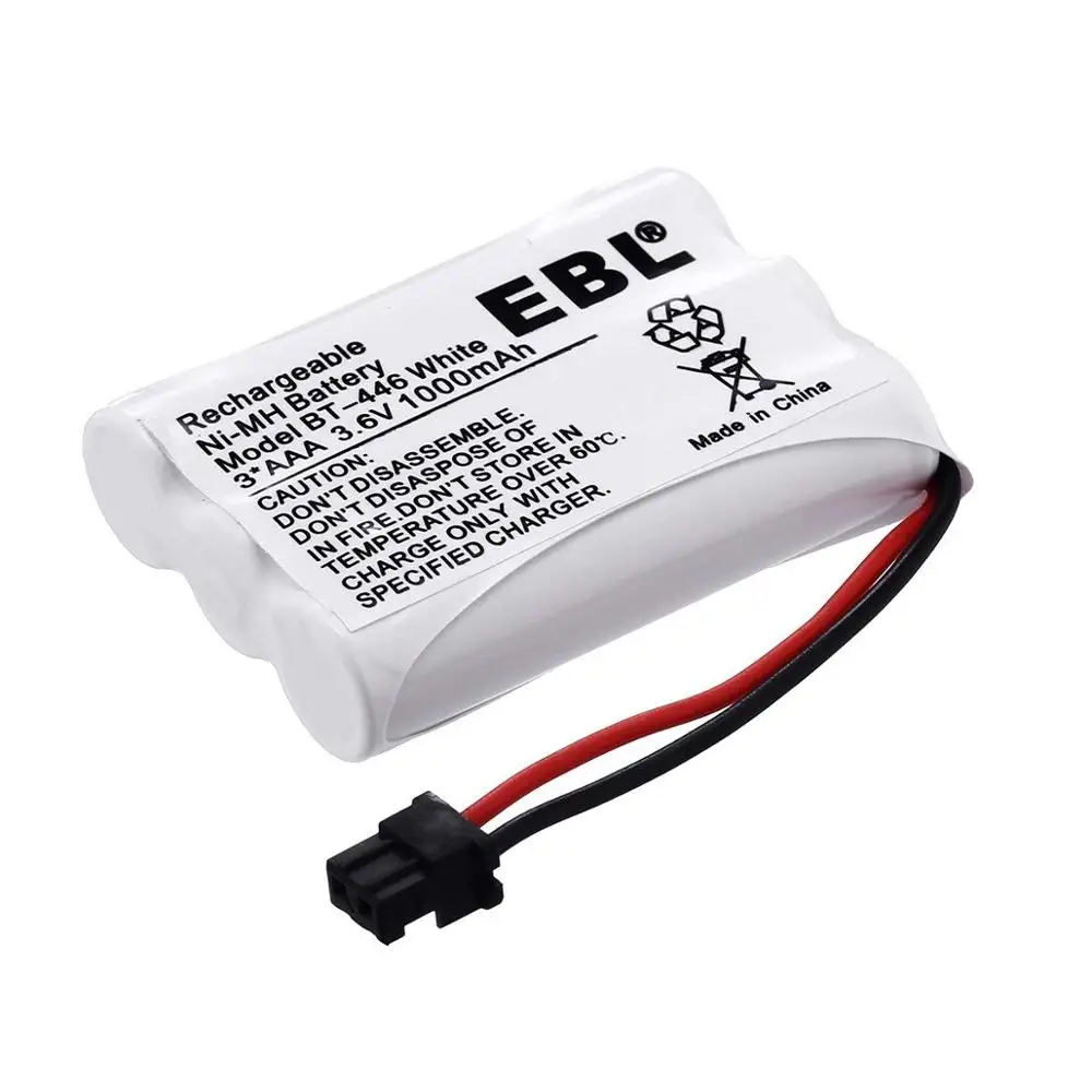 EBL упаковка из 3 BT 446 аккумуляторные Аккумуляторы для телефонов Uniden BT446 BP BP446