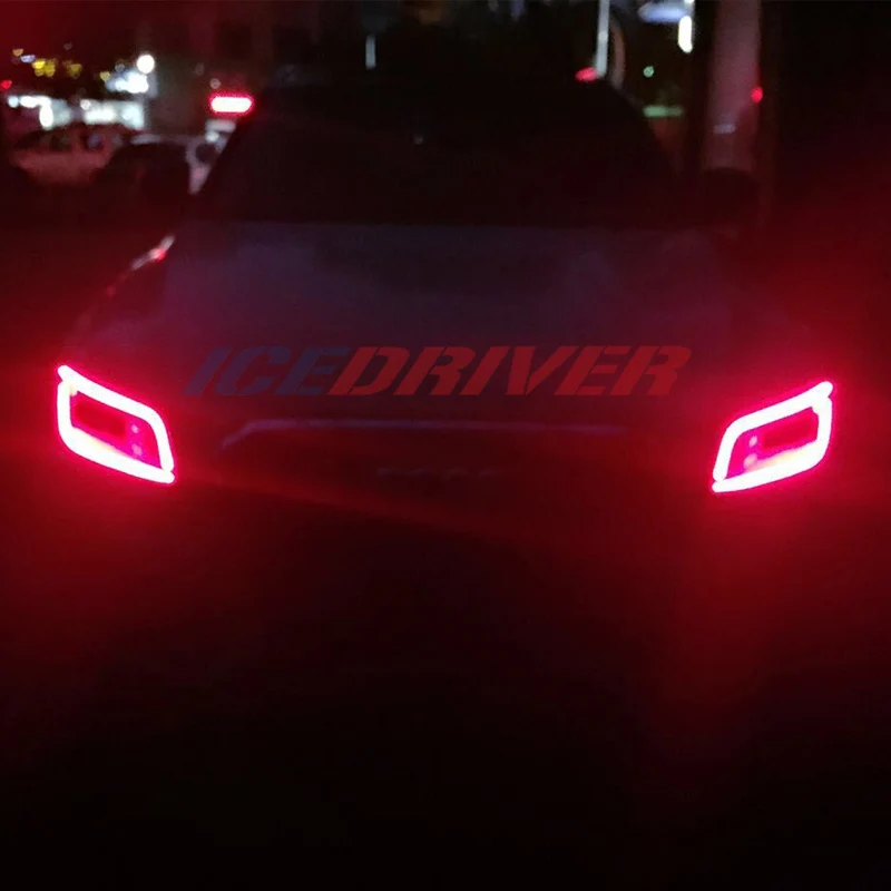 Icedriver для AUDI Q5 SQ5 DRL RGB многоцветные светодиодные панели 2013-2017 дневные ходовые огни