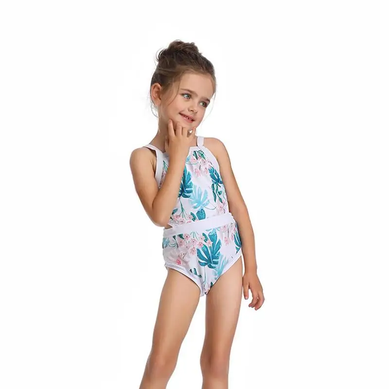 

Mom baby swimsuit one-piece swimsuit tights parent-child beach clothing parent-child swimsuit flying Siamese Parent-child costum