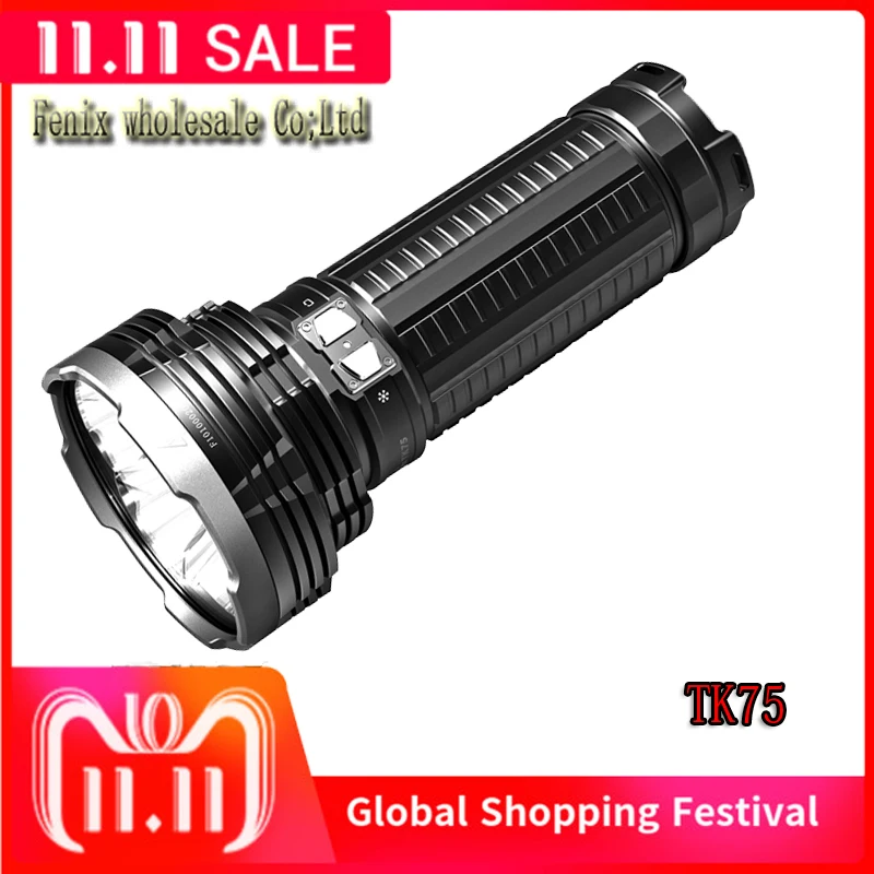 2018 Новый светодиодный фонарь осветительный Fenix TK75 Cree XHP35 HI 5100 люмен фонарик с