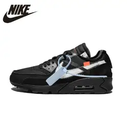 NIKE AIR MAX 90 оригинальный для мужчин s кроссовки дышащая стабильность обувь суперлегкие кроссовки для мужчин обувь