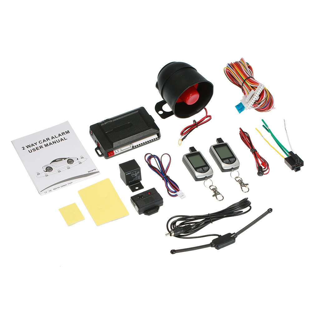 

Car Alarm 2 Way Car Alarm System Anti-Theft Anti-Stealing Alarm System For Tesla Model 3/Volkswagen/Ford/Audi/BMW