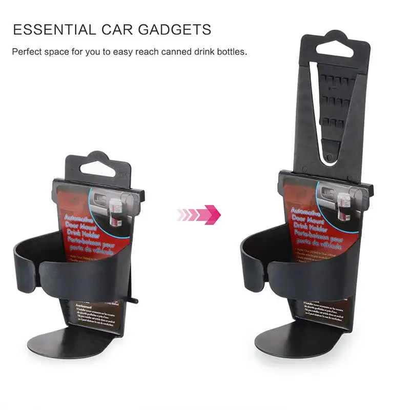 2 Pcs Universal Car Cup Holder Stand Seat Door Mount Car Cup Organizer Holder Car Accessories Stand