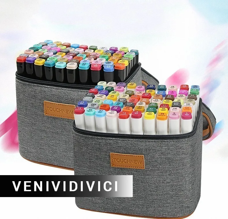 

Best Double-headed Nib 168 Colors Multicolor Oily Marker Pen Student painting school Horticultural Landscape Design