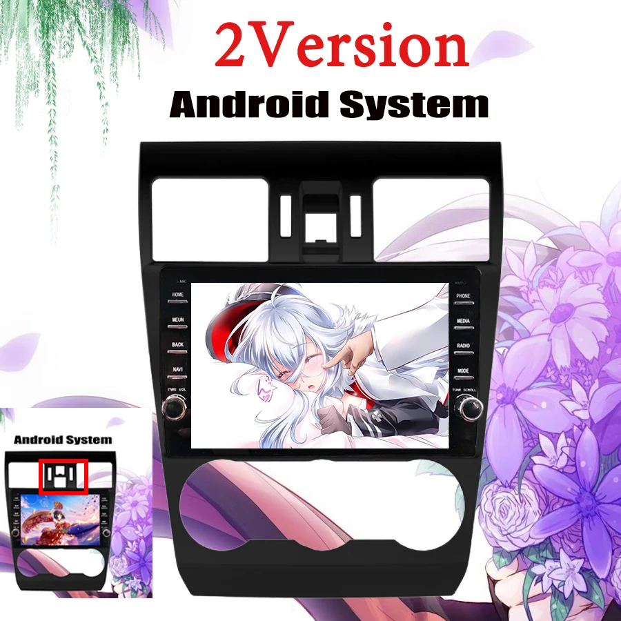 Best Android 9.0 car dvd gps player For Subaru Forester XV WRX 2012-2018 2019 2 din car radio navigation stereo Tape Recorder player 2