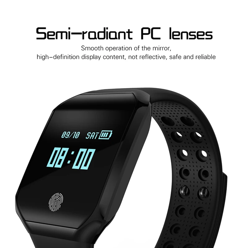 Smart Bracelet Z66 Waterproof Pedometer Men Band Heart Rate Blood Pressure Monitor Sport Sleep Tracker Watch