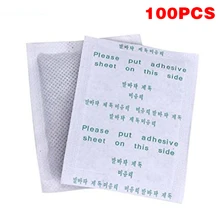 100 шт детоксикационные подушечки для ног патчи для ухода за кожей тела, очищающие подушечки для удаления токсинов для похудения TSLM2