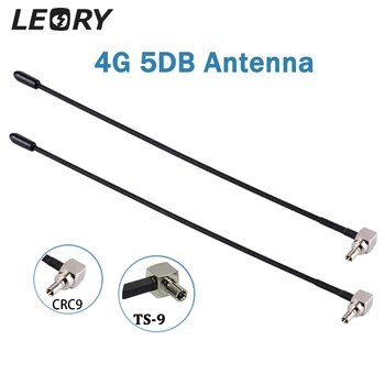 

LEORY 2pcs 4G LTE Antenna with TS9 or CRC9 Connector For E398 E5372 E589 E392 Zte MF61 MF62 aircard 753s 5dbi Gain