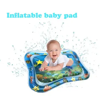 

Inflatable Infants Tummy Time Activity Mat Baby Water Mat Toys for Kids Mat Summer Swimming Beach Pool Game Baby Gyms Mat