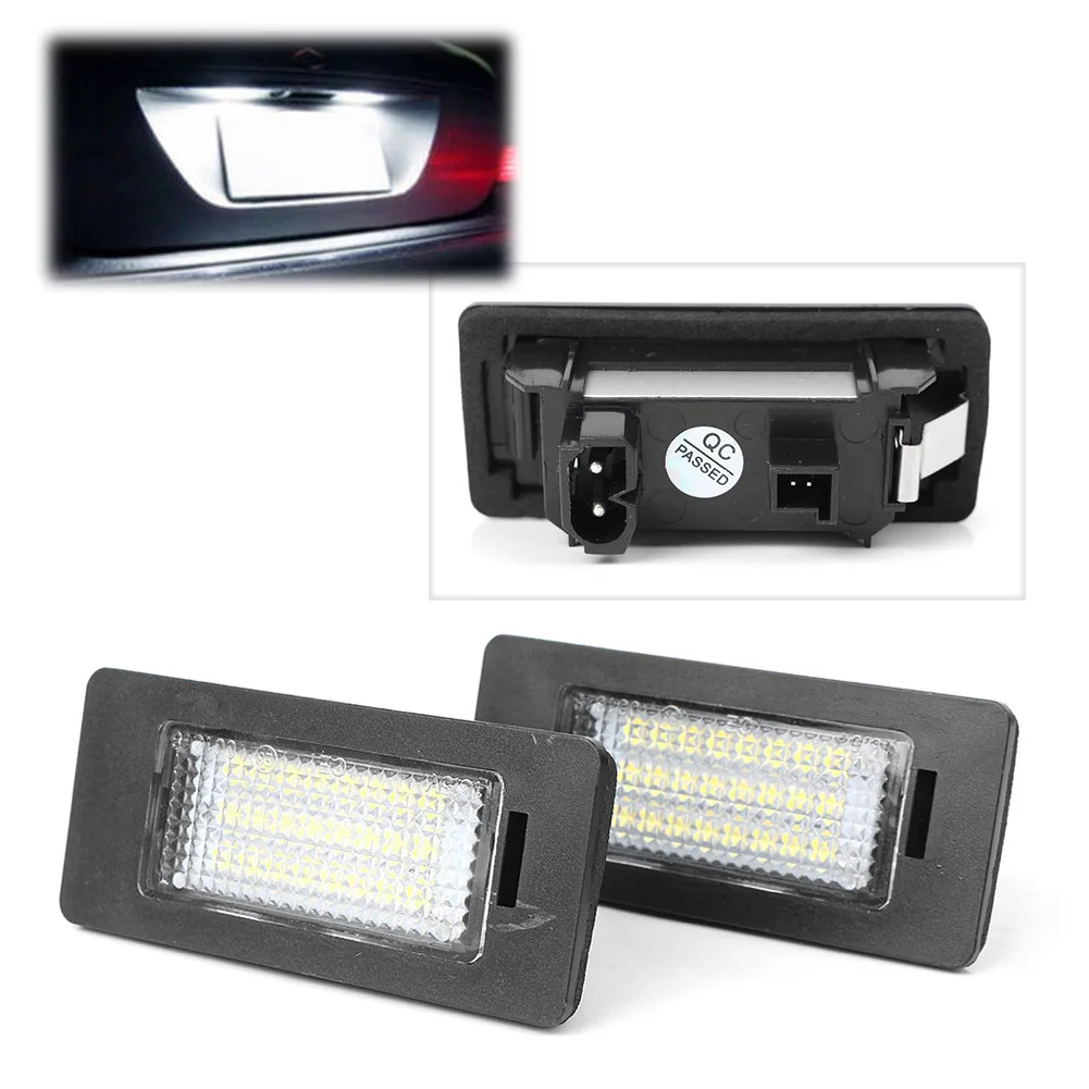 

For For BMW 1 3 5 Series X5 E70 X6 E71 etc Car LED license Number Plate Light Lamp Indicators Accessories OEM Replacement CE