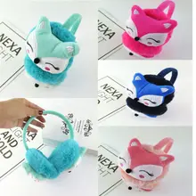 5 цветов милые животные красочные наушники для женщин грелки защиты зимние наушники теплые