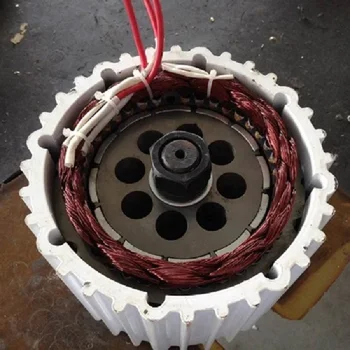 

2kw Three Phase Permanent Magnet Generator 48v/96v/120v/220v/230v Generator Rare Earth Material With Rectifier