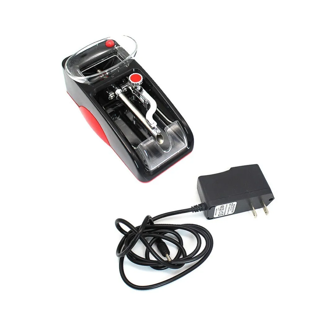Cena 1 pc elektryczny elektryczny do maszyn do papierosów łatwa automatyczna maszynka do skręcania papierosów tytoń wtryskiwacz Maker Roller