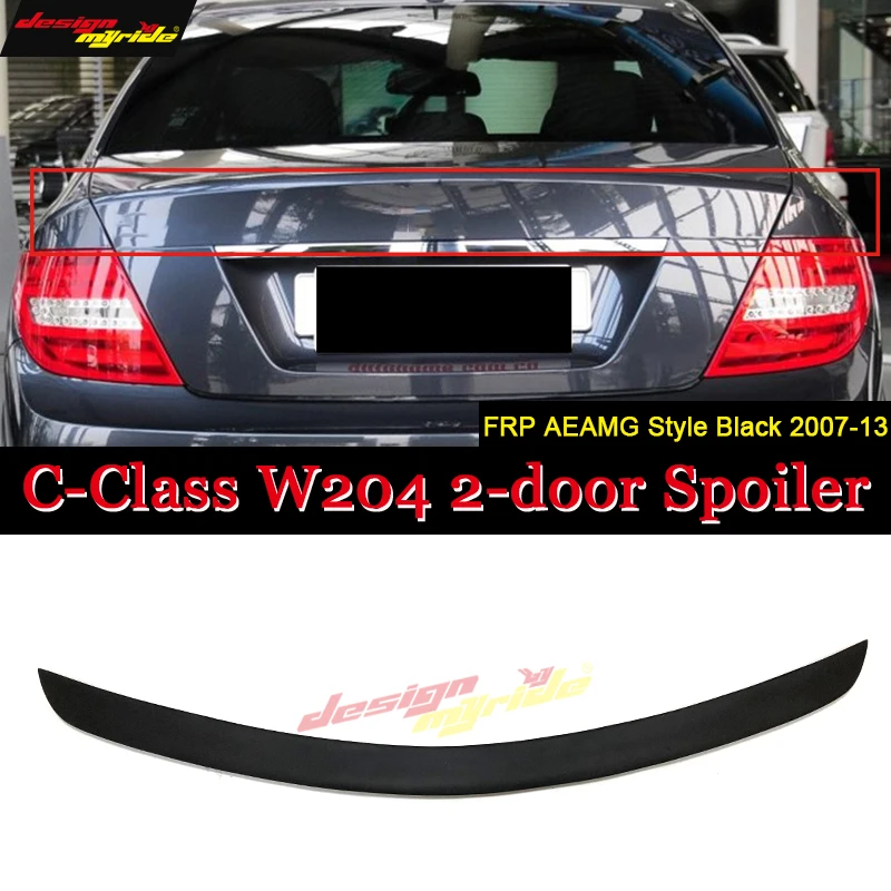 Для Mercedes Benz c-класс 2-дверь W204 C204 S204 задний спойлер багажника Duckbill крыло хвост C63