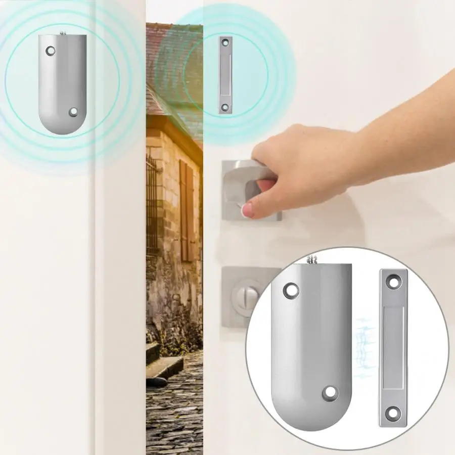 

100W Wired Rolling Door Security Alarm Magnetic Contact Sensor Detector Anti-theft System 2019 New