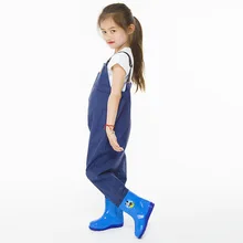 Подводная ловля рыбы Детские Водонепроницаемые брюки сумка для занятий спортом на открытом воздухе Рыбалка Охота пляж камуфляж болотные штаны дождь брюки