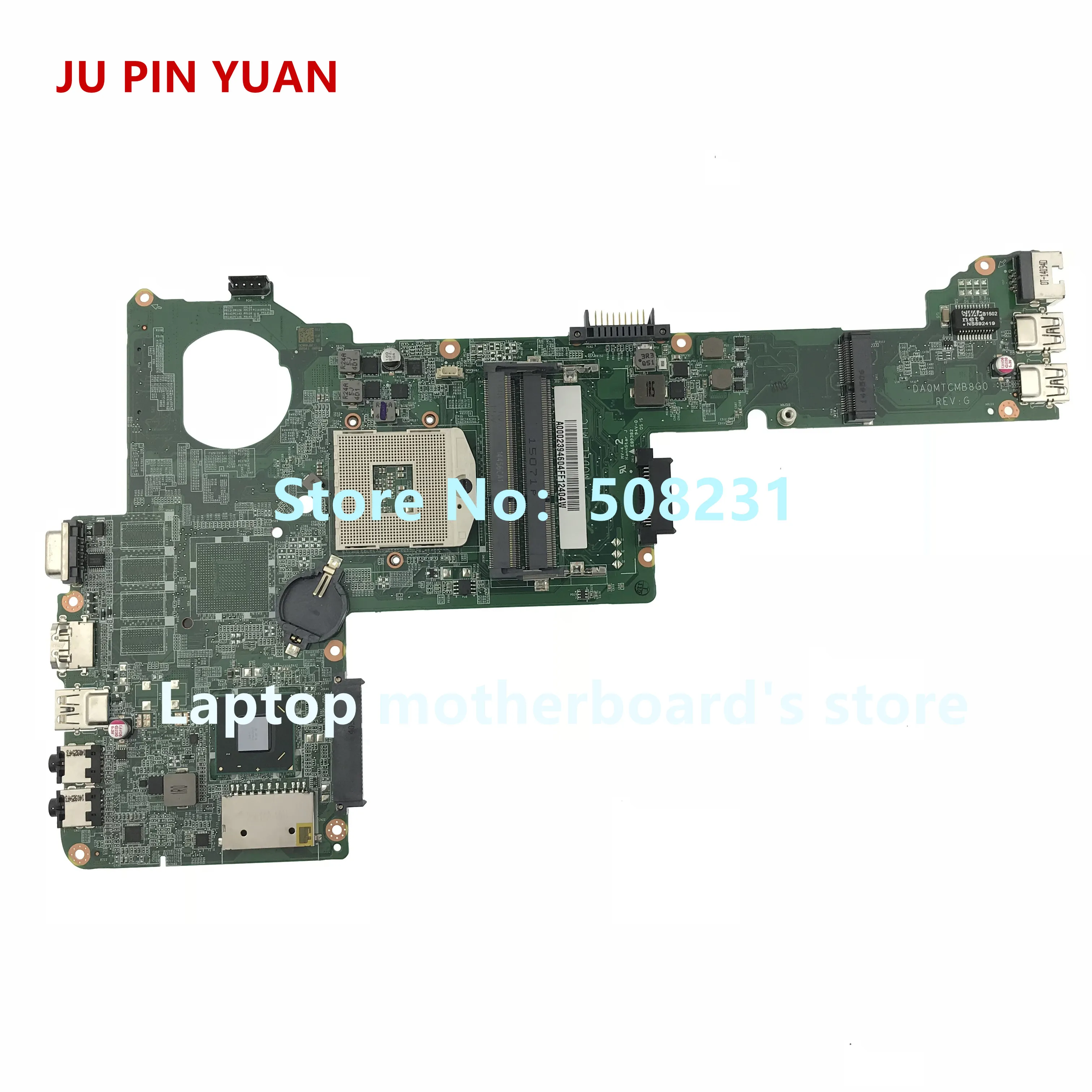 

JU PIN YUAN A000239460 DA0MTCMB8G0 REV:G mainboard For Toshiba Satellite C40 C40-A Laptop Motherboard fully Tested