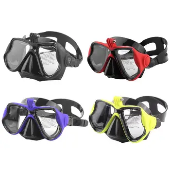 

Diving Mask Mount Swim Glasses Dive Snorkel Snorkling Diving Glasses Eyewear For GoPro Hero SJCAM/For Xiaomi Yi yi 4k Camera