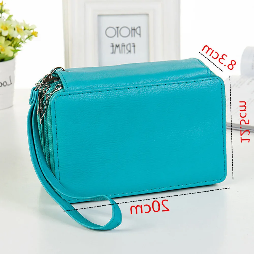 

NEW Beautiful First 4 Box Will Capacity Skin 72 Hole Pen Curtain Student Pencil Bag Paint Brush Stationery WJ-HD38 Affordable