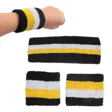 Унисекс полотенце для йоги повязка на голову спортивные повязки Sweatband для спортзала тренировки бега упражнения впитывают пот растягивающиеся полосы 3 шт