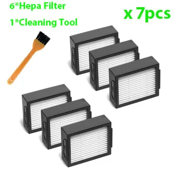 

Hepa Filter &amp side brush kit for iRobot Roomba i7 E5 E6 I Series E Series Replacement Filters vacuum cleaner parts Side Brush