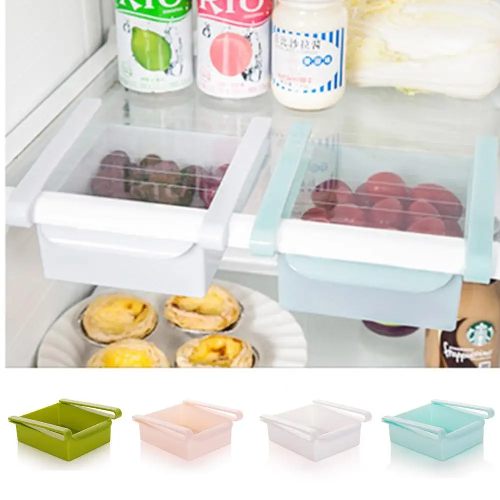 Kitchen Refrigerator Storage Box Food Container Fresh Spacer Layer