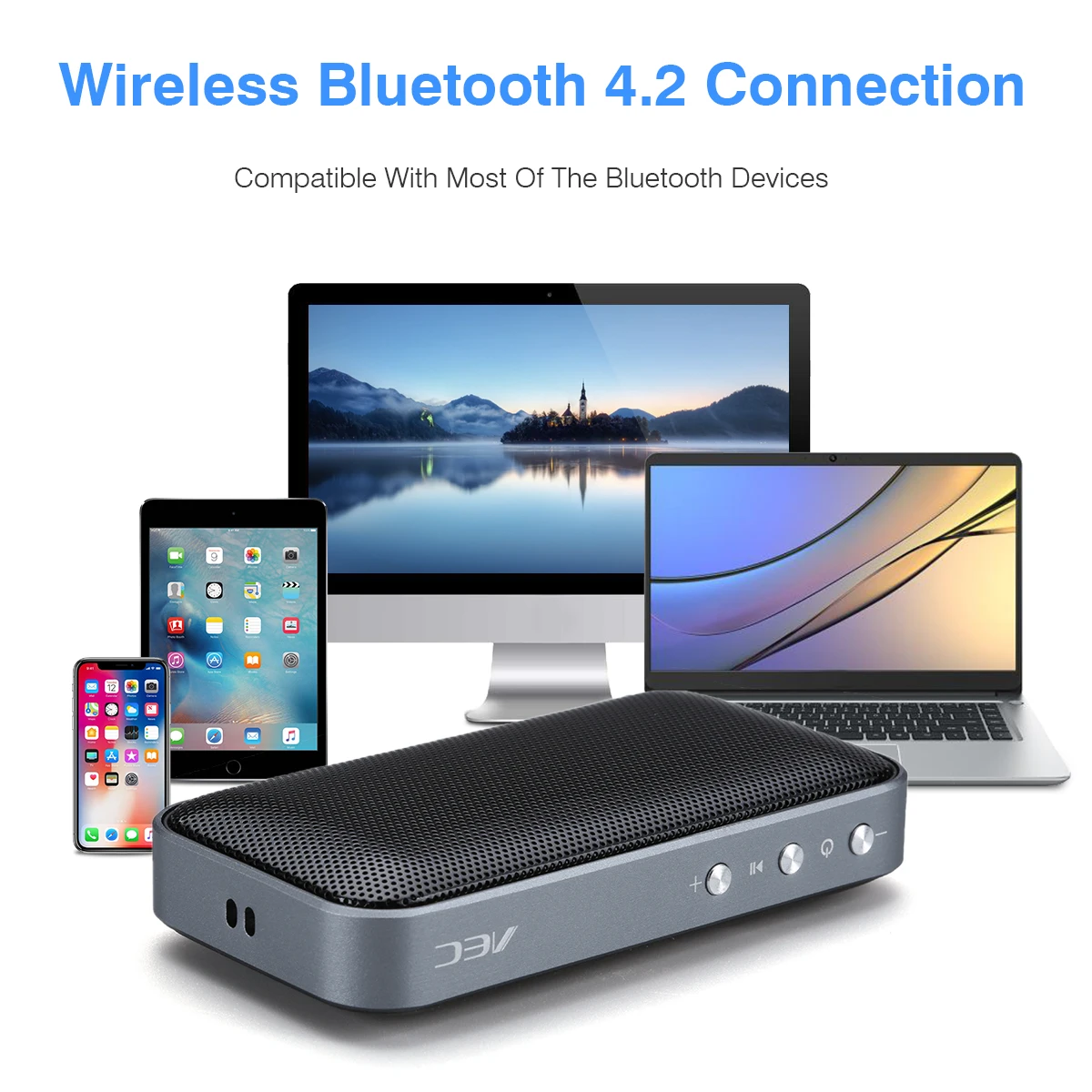 AEC BT 209 Беспроводные Bluetooth 4 2 колонки Портативный беспроводной плеер Мини