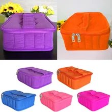 Портативный ударопрочный Дорожный Чехол для хранения эфирных масел с 30 отсеками, держатель для бутылок 5 мл 10 мл 15 мл